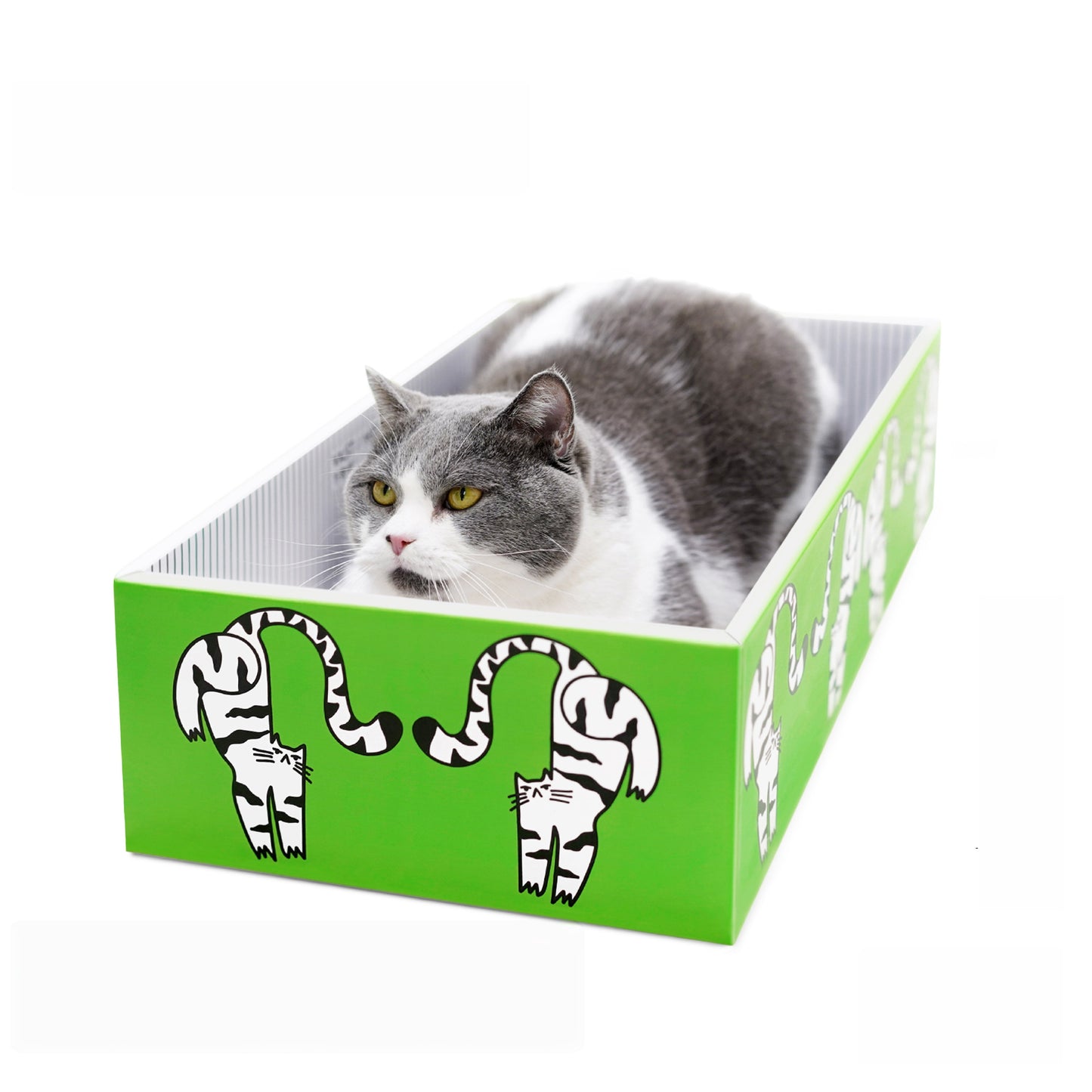 Kraft Corrugated Cat Scratching Board Nest