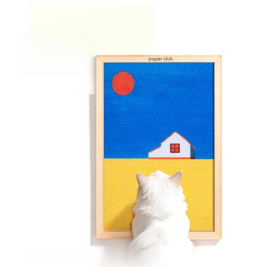 Art Frame Vertical Cat Scratcher - Sunny Fields