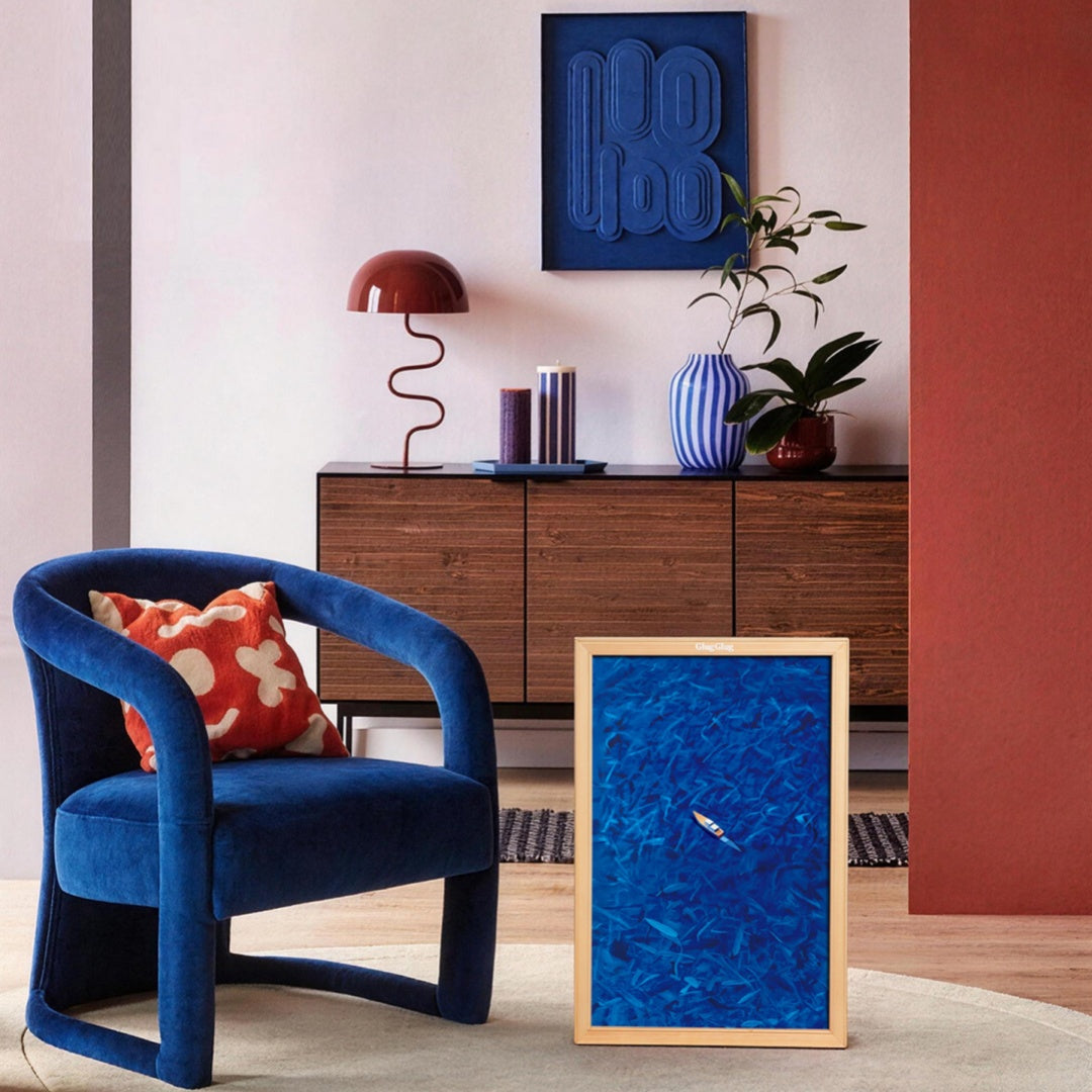 Art Frame Vertical Cat Scratcher - Solitary Skiff