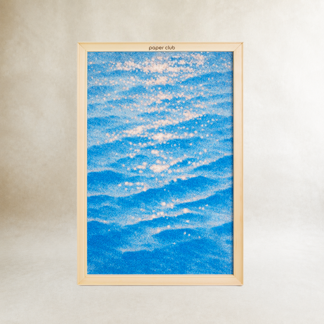Art Frame Vertical Cat Scratcher - The Ocean