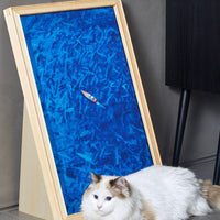 Art Frame Vertical Cat Scratcher - Solitary Skiff