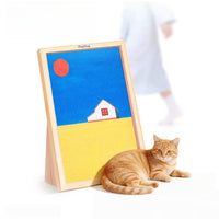 Art Frame Vertical Cat Scratcher - Sunny Fields