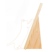 Art Frame Vertical Cat Scratcher - Sunny Fields
