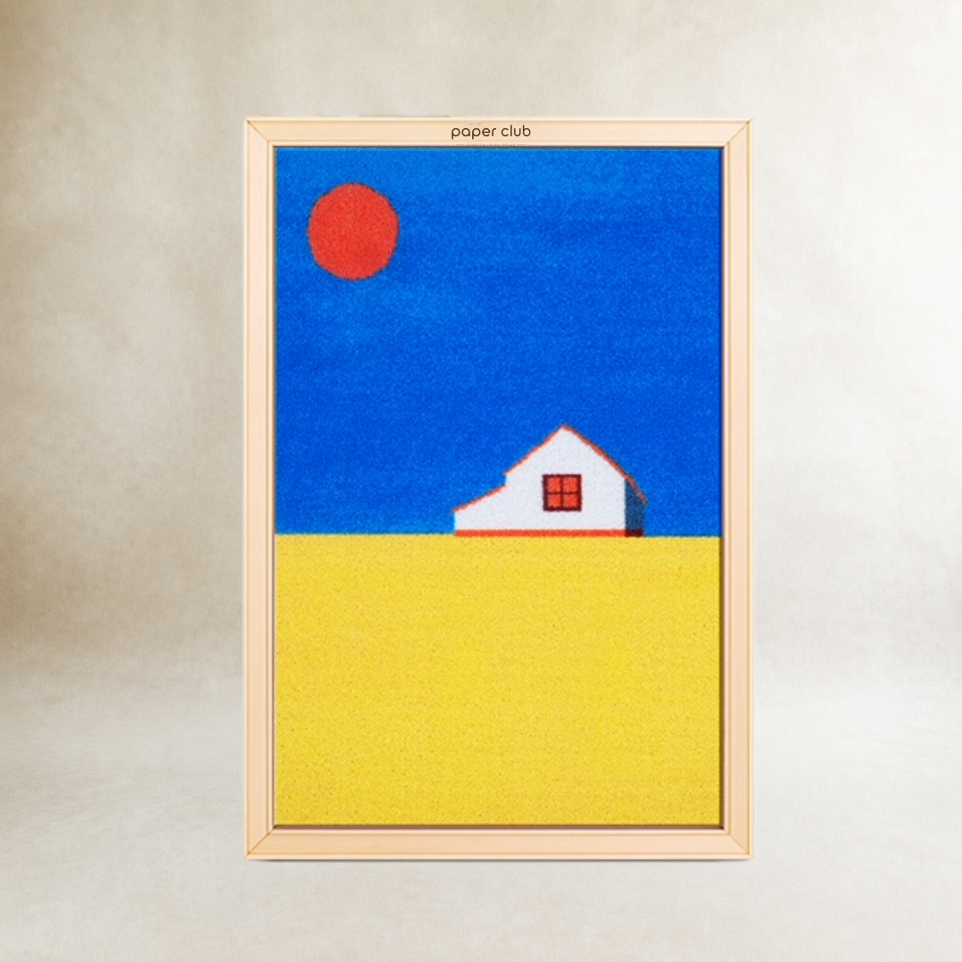 Art Frame Vertical Cat Scratcher - Sunny Fields
