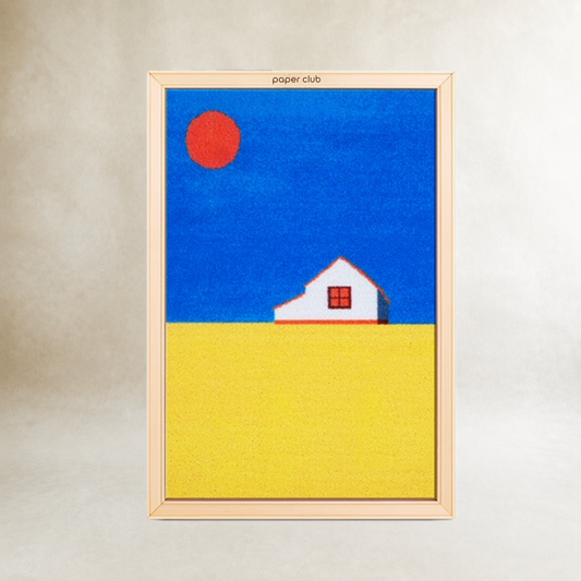 Art Frame Vertical Cat Scratcher - Sunny Fields