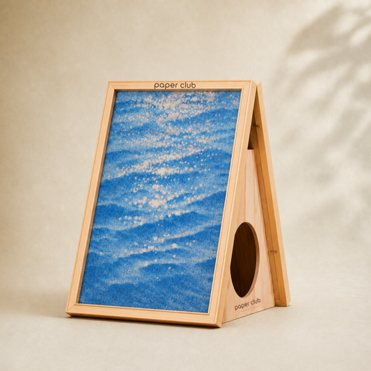 Art Oil Painting Frame Vertical Cat Scratcher