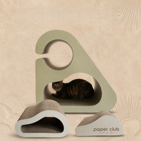 Cat Scratcher - Triangular Cloud Nest