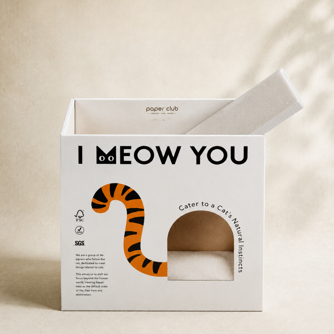 Cat Scratcher - Double Layer Kraft Paper Box
