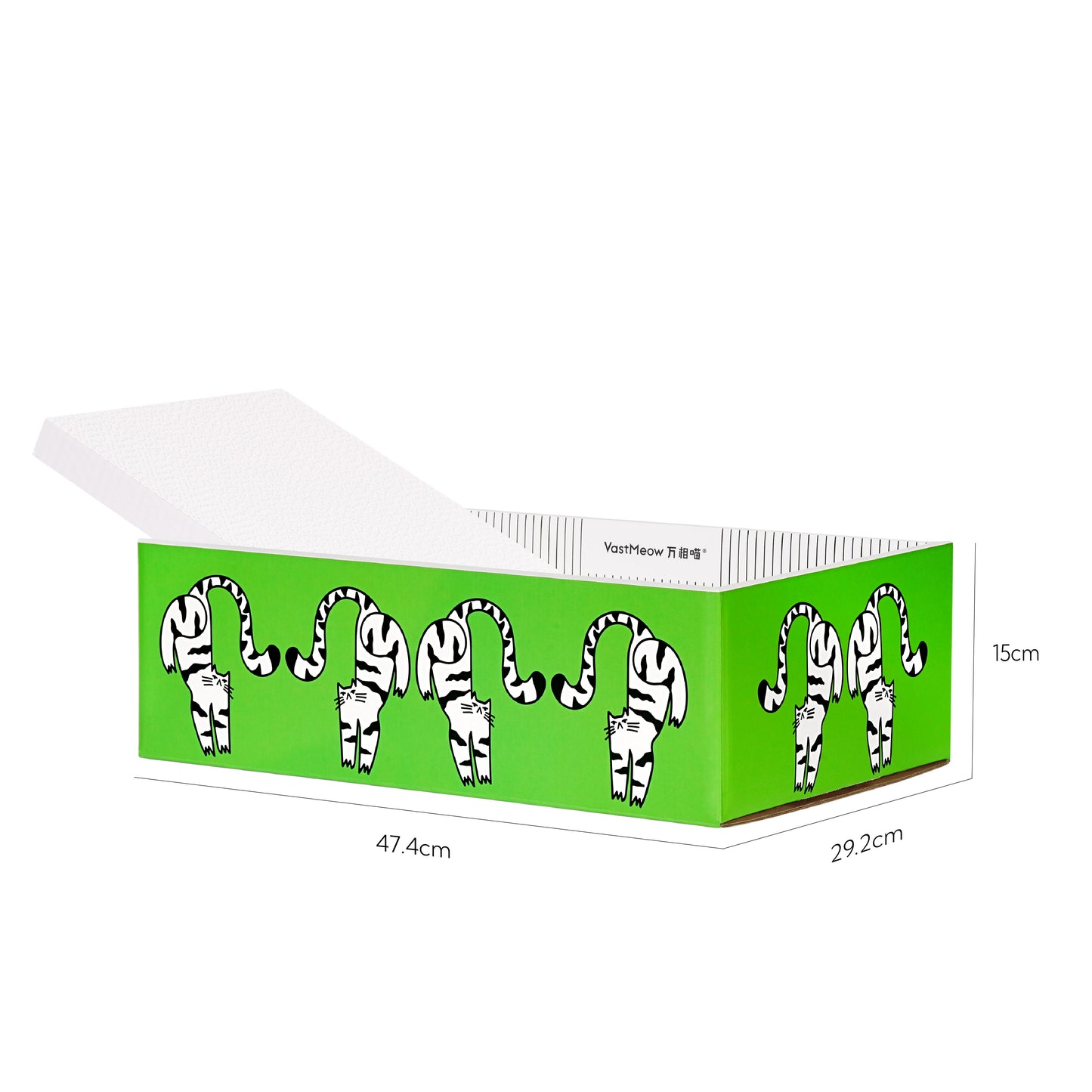 Kraft Corrugated Cat Scratching Board Nest